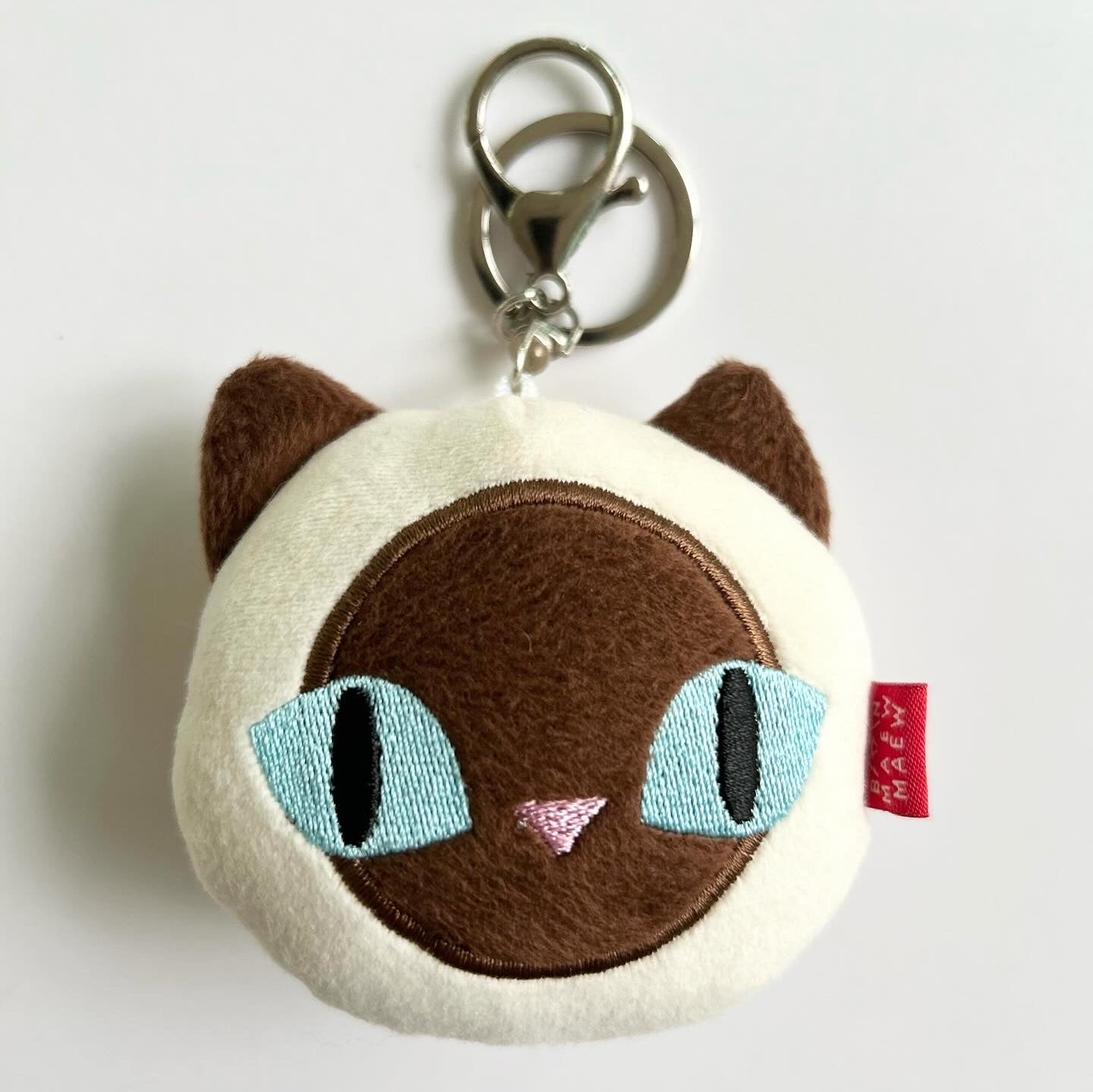 The Moji and Friends : Cat Keychain พวงกุญแจ แมววิเชียรมาศ แมวขาวมณี แมวดำโกญจา แมวเทาสีสวาด แมวส้ม แมวสามสี