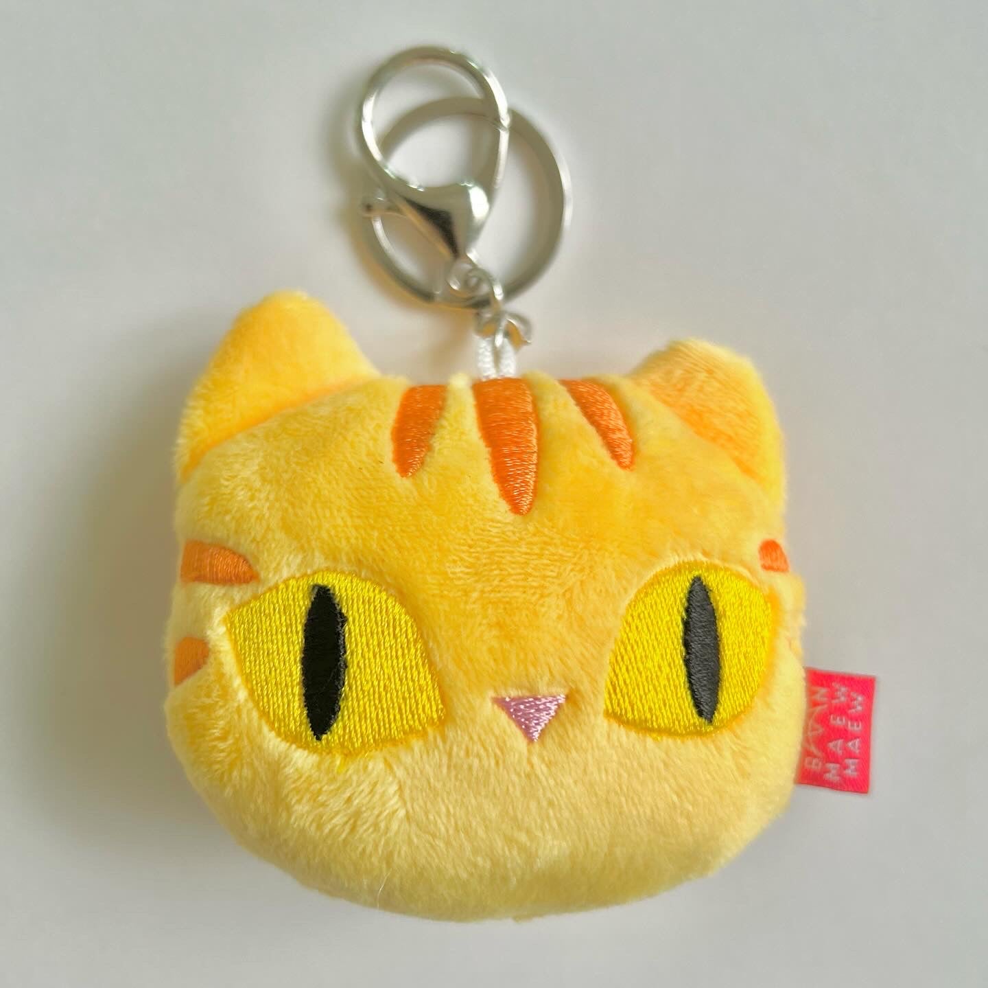 The Moji and Friends : Cat Keychain พวงกุญแจ แมววิเชียรมาศ แมวขาวมณี แมวดำโกญจา แมวเทาสีสวาด แมวส้ม แมวสามสี